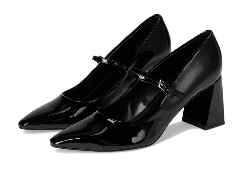 カルバンクライン レディース シューズ ヒール Calvin Klein Naprina Black Patent ブラック
