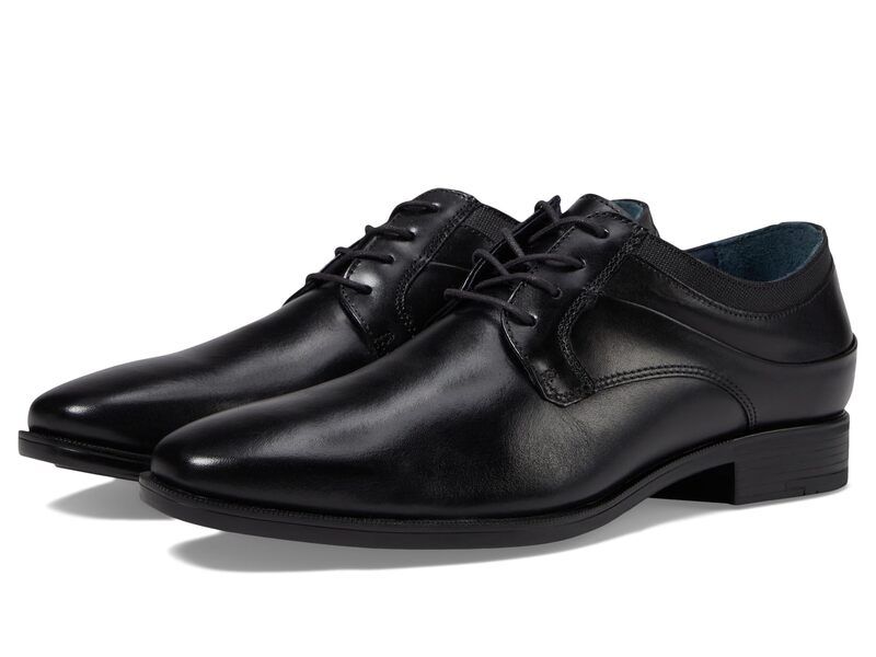 ジョンストンアンドマーフィー メンズ シューズ オックスフォード Johnston Murphy Gibbons Plain Toe Black Full Grai ブラック
