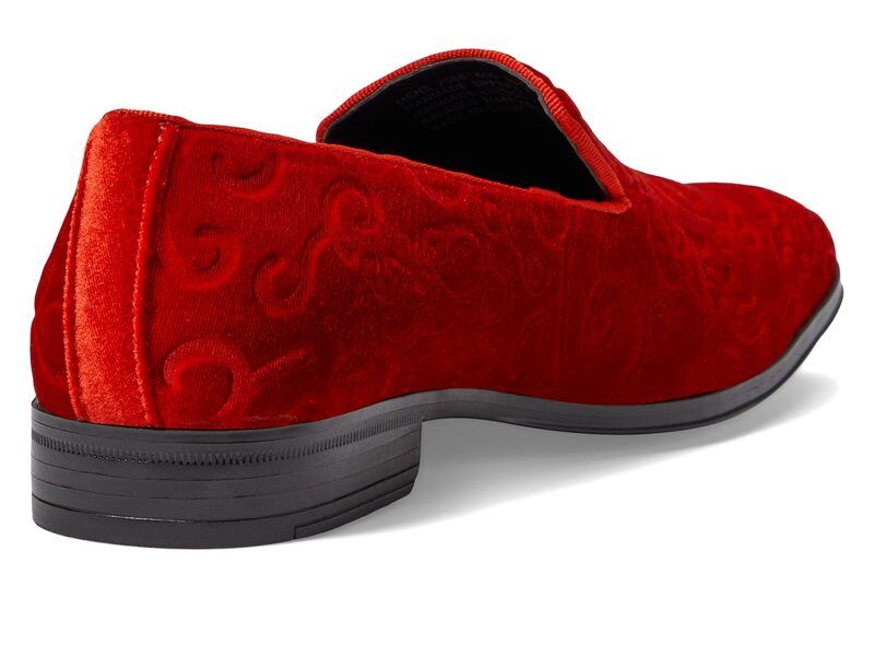 ステイシーアダムス メンズ シューズ スリッポン・ローファー Stacy Adams Saunders Velour SlipOn Red レッド ステイシーアダムス メンズ シューズ スリッポン・ローファー Stacy Adams Saunders Velour SlipOn Red レッド