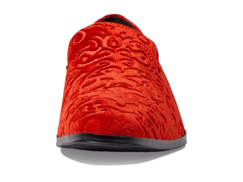 ステイシーアダムス メンズ シューズ スリッポン・ローファー Stacy Adams Saunders Velour SlipOn Red レッド ステイシーアダムス メンズ シューズ スリッポン・ローファー Stacy Adams Saunders Velour SlipOn Red レッド