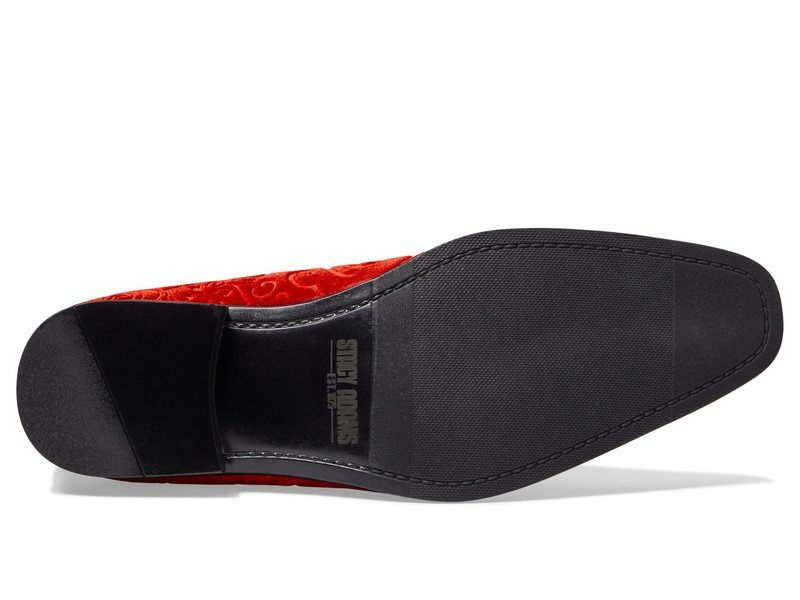 ステイシーアダムス メンズ シューズ スリッポン・ローファー Stacy Adams Saunders Velour SlipOn Red レッド ステイシーアダムス メンズ シューズ スリッポン・ローファー Stacy Adams Saunders Velour SlipOn Red レッド