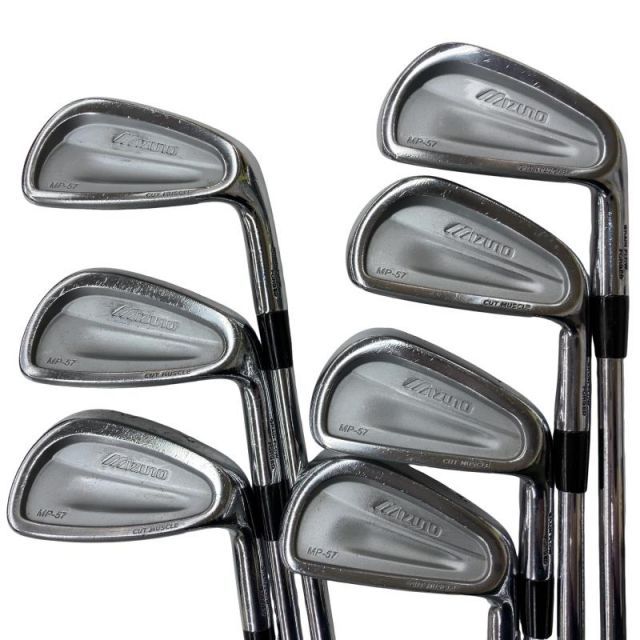 【中古】 ミズノ MP-57 7S アイアンセット IR NS PRO 950GH (フレックスSR) メンズ 男性用 右利き 右用 Cランク ゴルフクラブ