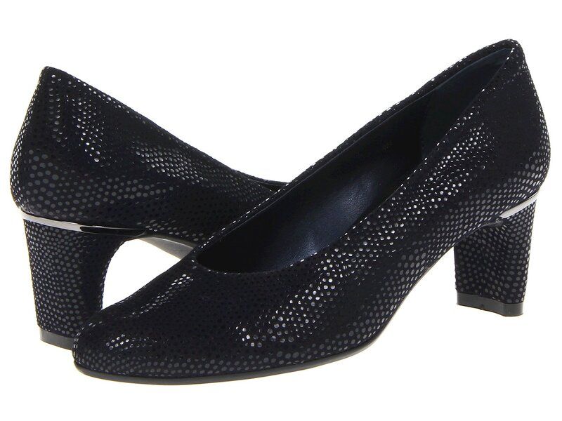 ベネリ レディース シューズ ヒール Vaneli Dayle Navy EPrint ネイビー