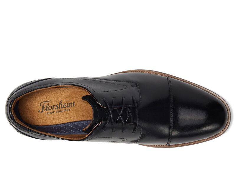 フローシャイム メンズ シューズ オックスフォード キャップ Florsheim Rucci Cap Toe Oxford Black Smooth ブラック フローシャイム メンズ シューズ オックスフォード キャップ Florsheim Rucci Cap Toe Oxford Black Smooth ブラック
