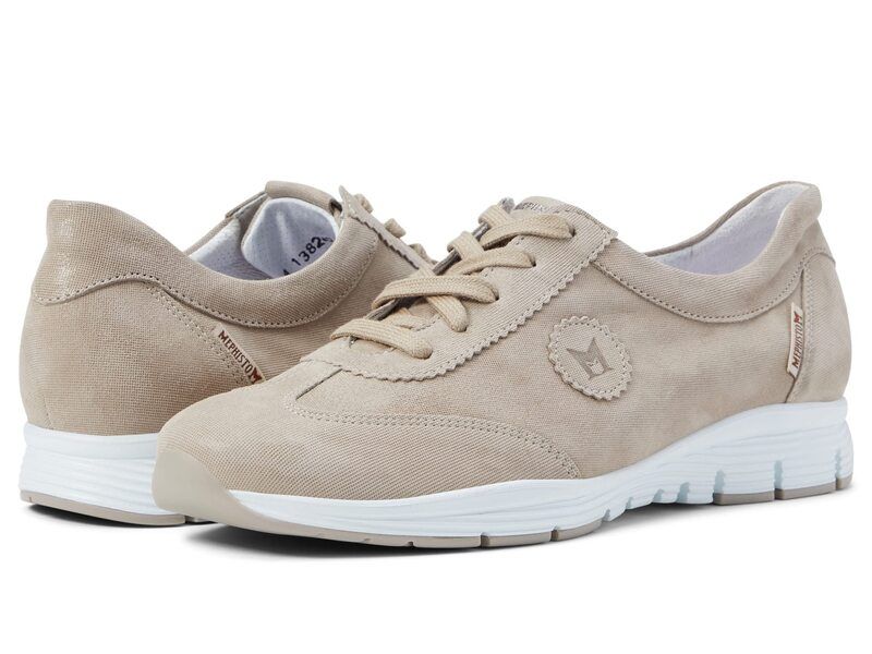メフィスト レディース シューズ スニーカー Mephisto Yaelightaupe Nub トープ