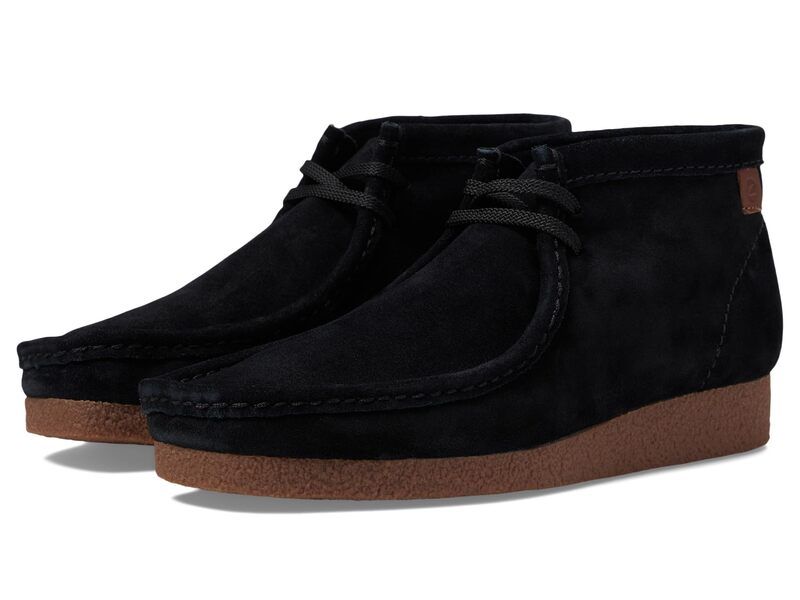クラークス メンズ シューズ ブーツ・レインブーツ Clarkshacre Boots Black Suede ブラック