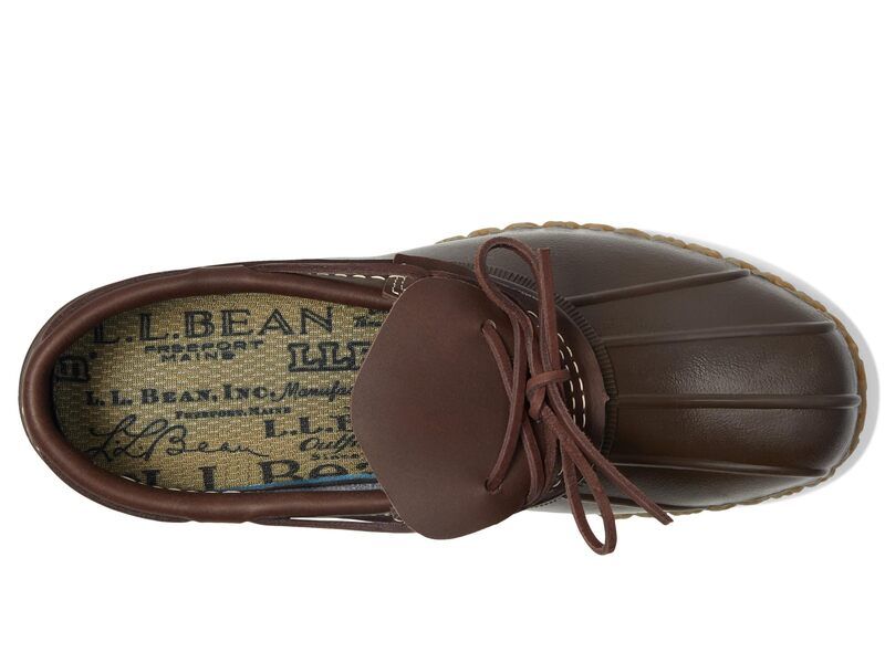 エルエルビーン メンズ シューズ ブーツ・レインブーツ LLBean Rubber Moc BrownTan Opaqu ブラウン｜詳細画像