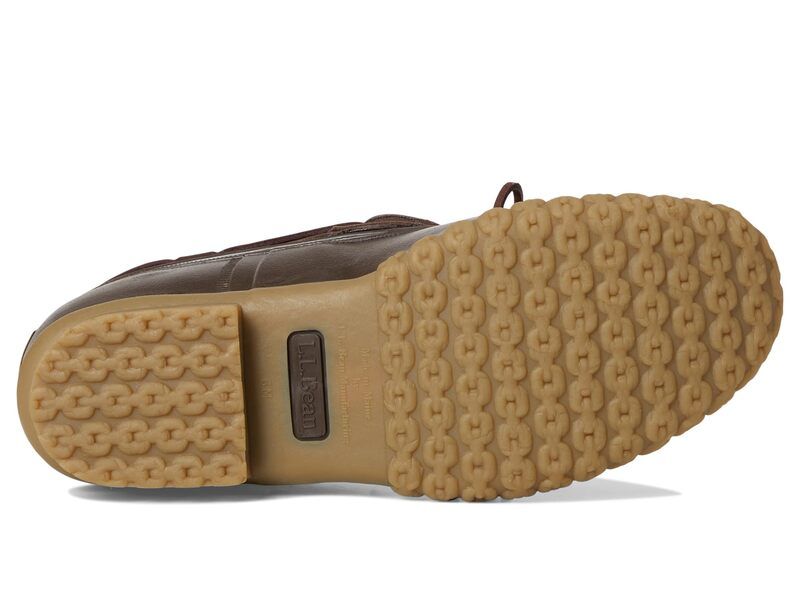 エルエルビーン メンズ シューズ ブーツ・レインブーツ LLBean Rubber Moc BrownTan Opaqu ブラウン｜詳細画像
