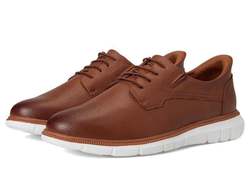 マークジョセフニューヨーク メンズ シューズ オックスフォード Marc Joseph New York Cloud Street Hands Free Technology Cognac Grainy L