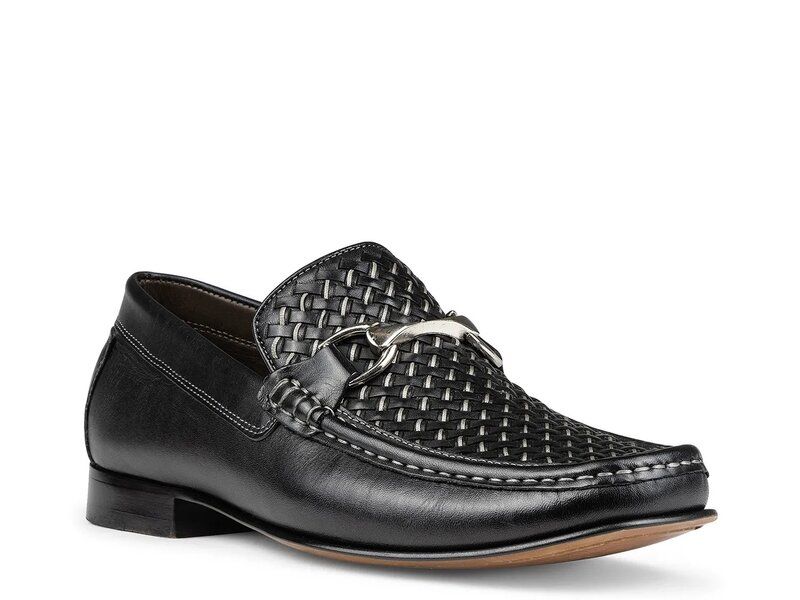 ドナルドプリネール メンズ シューズ スリッポン・ローファー Donald Pliner Dannie Loafer Black Leather ブラック