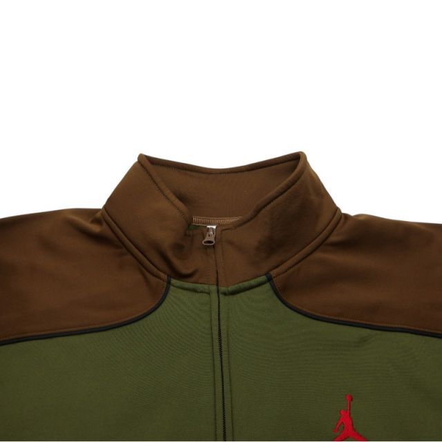 SUPREME 24aw JORDAN TRICOT TRACK JACKET BROWN サイズXL HF0830-395