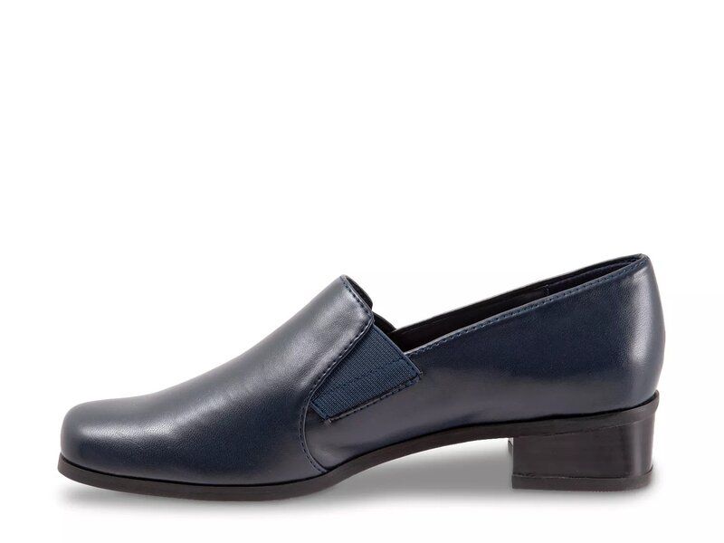 トロッターズ レディース シューズ スリッポン・ローファー Trotters Ash SlipOnavy ネイビー
