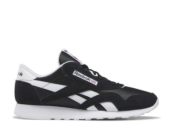 リーボック メンズ シューズ スニーカー ナイロン Reebok Classic Nylon Heritage Running Shoe Mens Black ブラック 15,696円