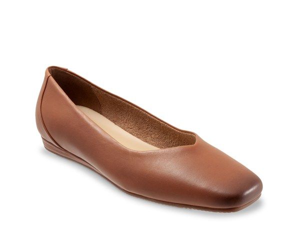 ソフトウォーク レディース シューズ パンプス Softwalk Vellore Ballet Flat Dark Brown ブラウン