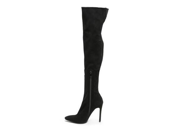 ロンドンラグ レディース シューズ ブーツ・レインブーツ London Rag Madman Over The Knee Boot Black ブラック