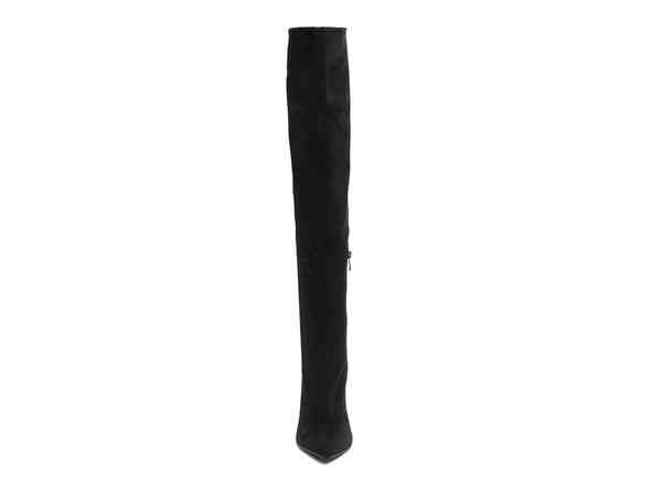 ロンドンラグ レディース シューズ ブーツ・レインブーツ London Rag Madman Over The Knee Boot Black ブラック