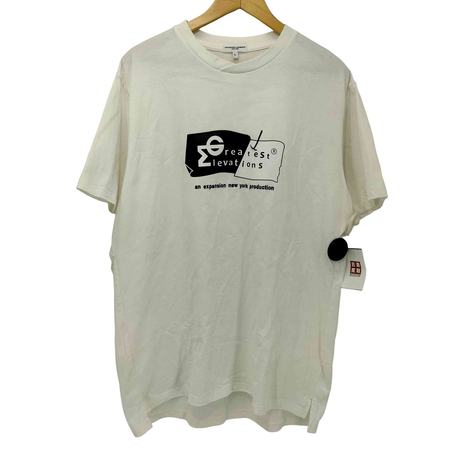 エンジニアードガーメンツ Engineered Garments × EXPANSION NY GREATEST ELEVATIONS TEE メンズ import：L