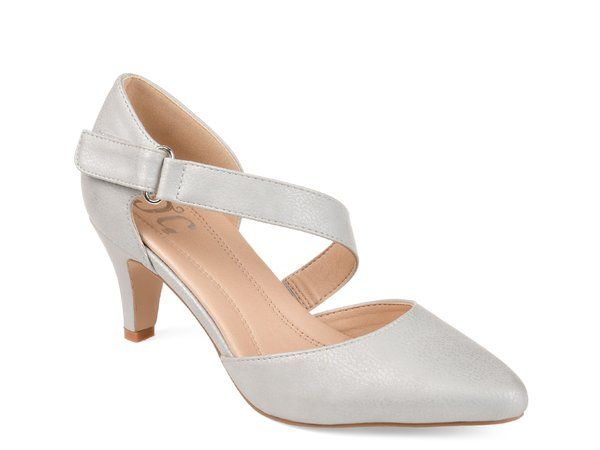 ジュルネ コレクション レディース シューズ パンプス Journee Collection Tillis Pump Silver Metallic シルバー
