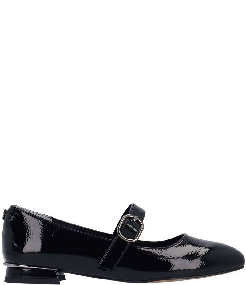 ジェイレニー レディース シューズ パンプス J Renee Faron Patent Mary Jane Flats Black ブラック