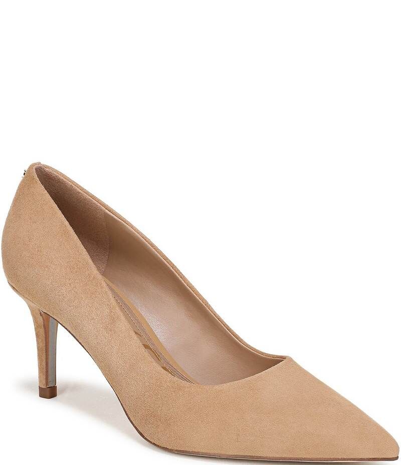 サムエデルマン レディース シューズ パンプス スエード Sam Edelman Vienna Suede Pointed Toe Pumps Cyprus Tan タン