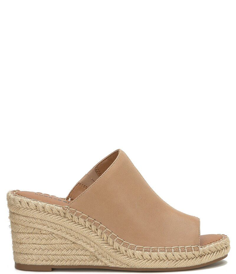 ラッキーブランド レディース シューズ サンダル レザー Lucky Brand Cabriah Leather Espadrille Wedge Sandals Sandstorm 21,075円