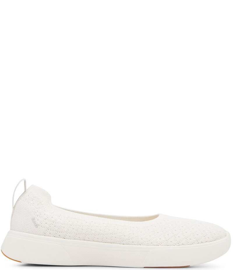 ケッズ レディース ボトムス カジュアルパンツ スニーカー ニット Keds Blisswalk Knit Skimmer Sneakers White ホワイト