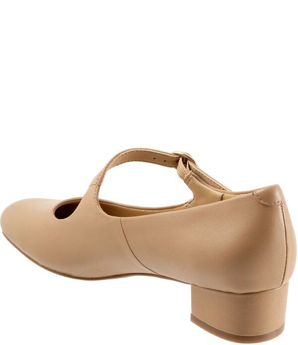 トロッターズ レディース シューズ パンプス アシンメトリー レザー Trotters Desna Leather Asymmetrical Mary Jane Pumps Beige ベージュ トロッターズ レディース シューズ パンプス アシンメトリー レザー Trotters Desna Leather Asymmetrical Mary Jane Pumps Beige ベージュ