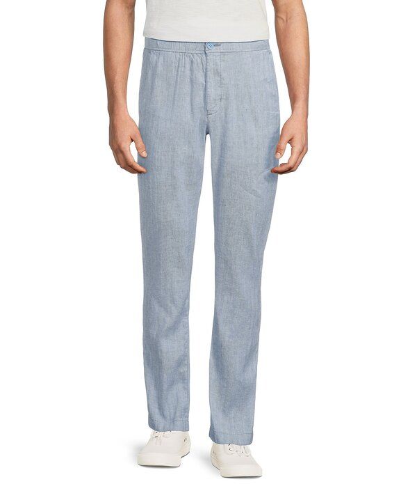 トッミーバハマ メンズ ボトムス カジュアルパンツ リネン Tommy Bahama Beach Coast Linen Full Elastic Pants Ocean City