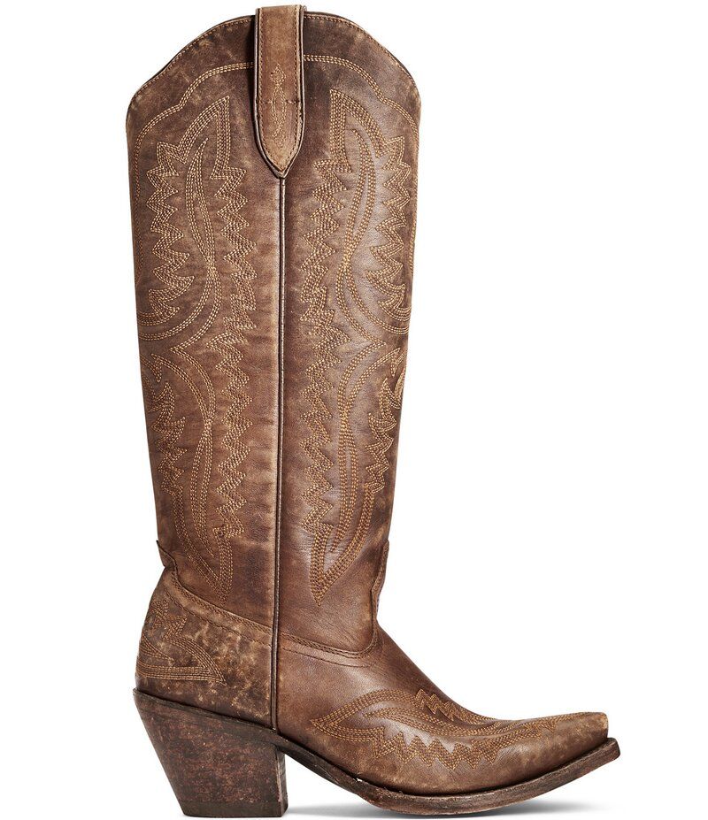 アリアト レディース シューズ ブーツ・レインブーツ トール レザー Ariat Womens Casanova Talleather Western Boots Distressed Brown ブラウン 50,280円