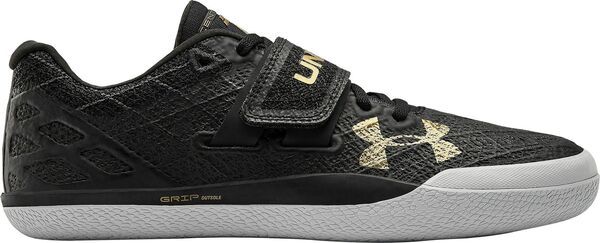アンダーアーマー メンズ シューズ スニーカー Under Armour Centric Grip Track and Field Shoes BlackGray ブラック