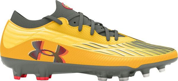 アンダーアーマー レディース シューズ スニーカー Under Armour Magnetico Elite 4 FG Soccer Cleats YellowBlack ブラック