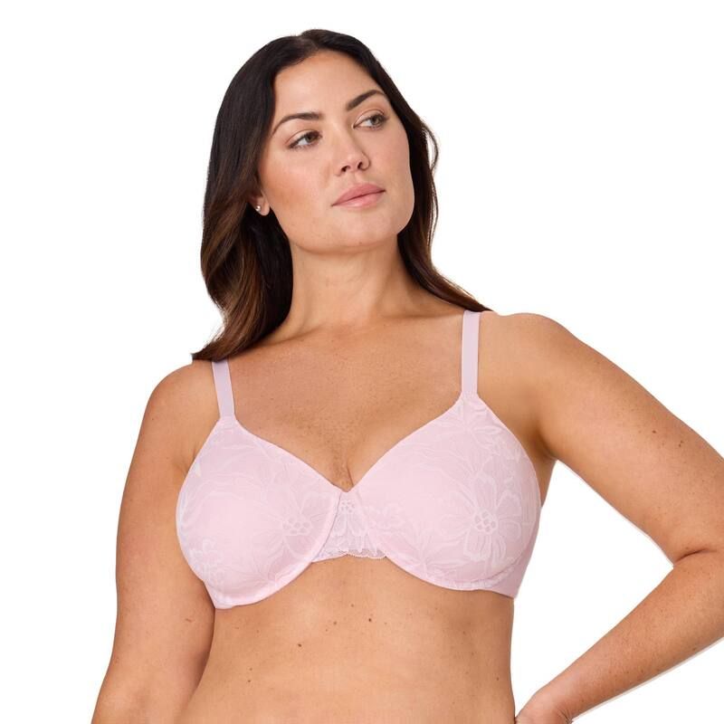 バリ レディース アンダーウェア ブラジャー Tシャツ Bali Underwire TShirt Bras DF3533 Raspberry