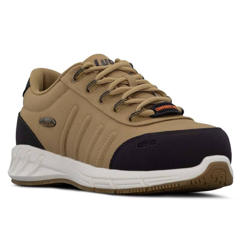 ラグズ メンズ シューズ スニーカー Lugz Grapple Mens Composite Toe Sneakers Wheat Whisper White ホワイト