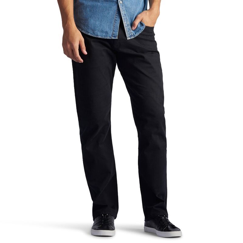 リー メンズ ボトムス デニムパンツ ジーンズ Mens Leextreme Motion StraightLeg Jeans Black ブラック