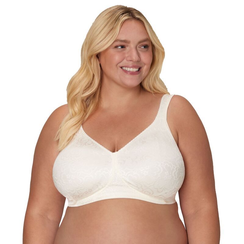 プレイテックス レディース アンダーウェア ブラジャー Playtex 18 Hour Ultimate Lift Support Wireless Bra 4745 Mother Of Pearl パール