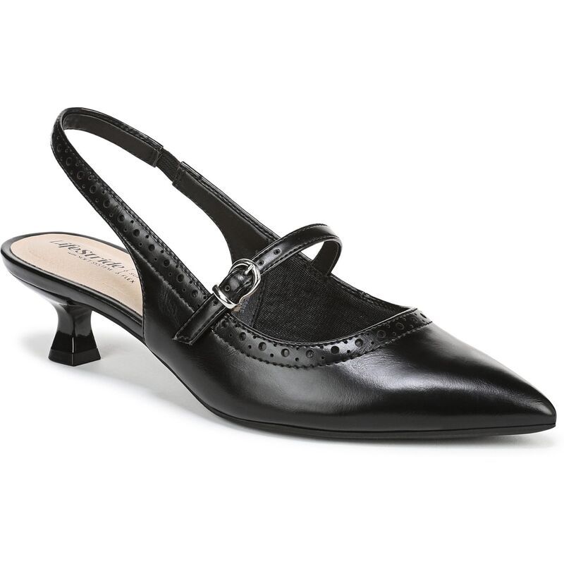 ライフストライド レディース シューズ パンプス ヒール LifeStride Marilyn Womenslingback Heels Black ブラック