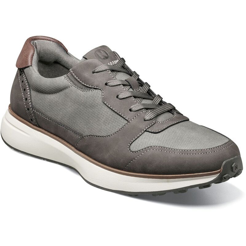 ノンブッシュ メンズ シューズ スニーカー Nunn Bush Kore Swift Mens Moc Toe Sneaker Gray Multi グレー