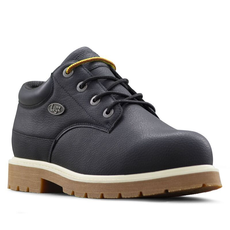 ラグズ メンズ シューズ ブーツ・レインブーツ アンクル Lugz Drifter Lo LX Mens Wateresistant Ankle Boots Black Cream Gum クリーム