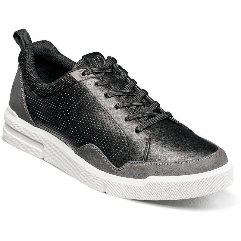 ノンブッシュ メンズ シューズ スニーカー レース Nunn Bush Kore City Rally Mens LaceUp Sneakers Black Multi ブラック