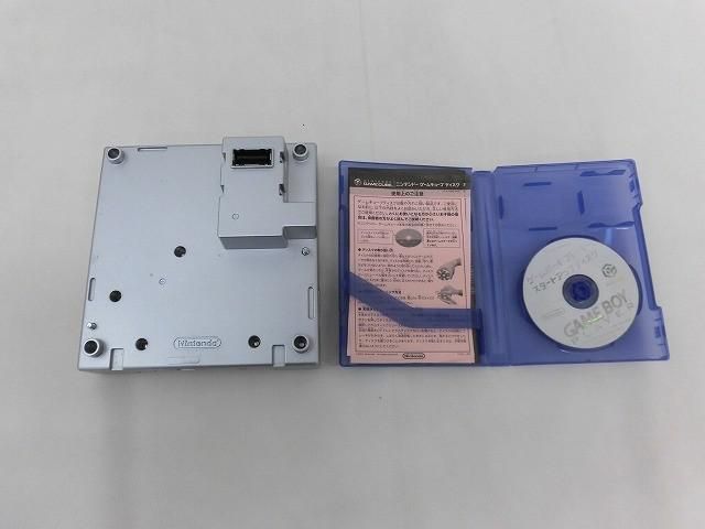 中古品 ゲーム ゲームキューブ アクセサリ-・周辺機器 DOL-017 シルバー ゲームボーイプレーヤー スタートアップディスク付き