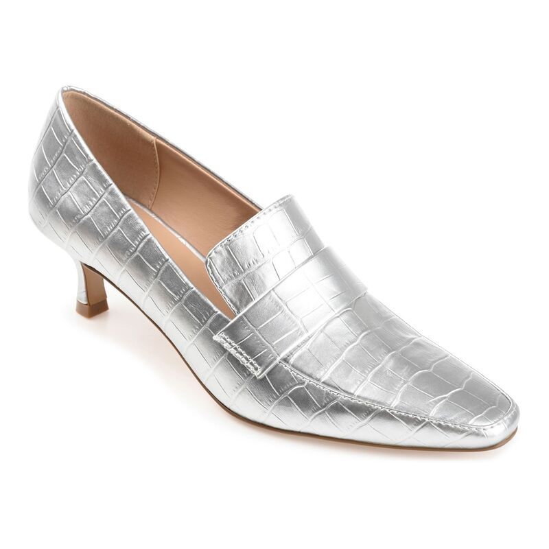 ジャーニー レディース シューズ パンプス Journee Celina Womens Pumpsilver シルバー
