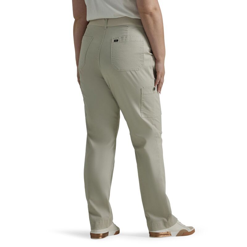 リー レディース ボトムス カジュアルパンツ プラスサイズ Plusize LeeR Ultra Lux Comfort with FlexToGo Utility Pants Mood Indigo インディゴ