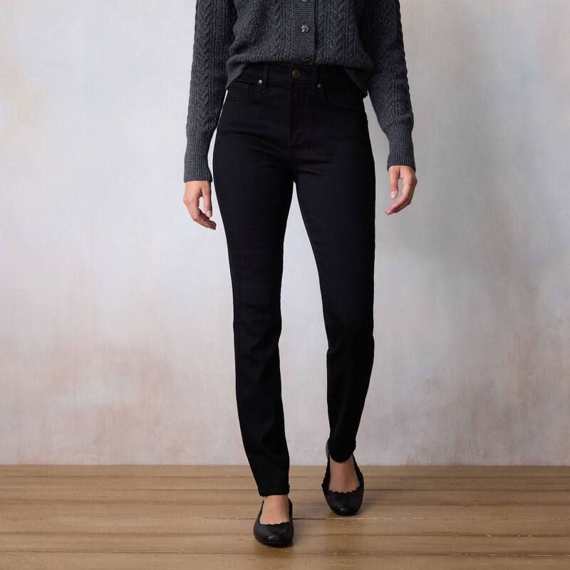 LC Lauren Conrad レディース ボトムス デニムパンツ ジーンズ Womens LC Lauren Conrad High Rise 5Pocket Skinny Jeans Black Zipper ブラック