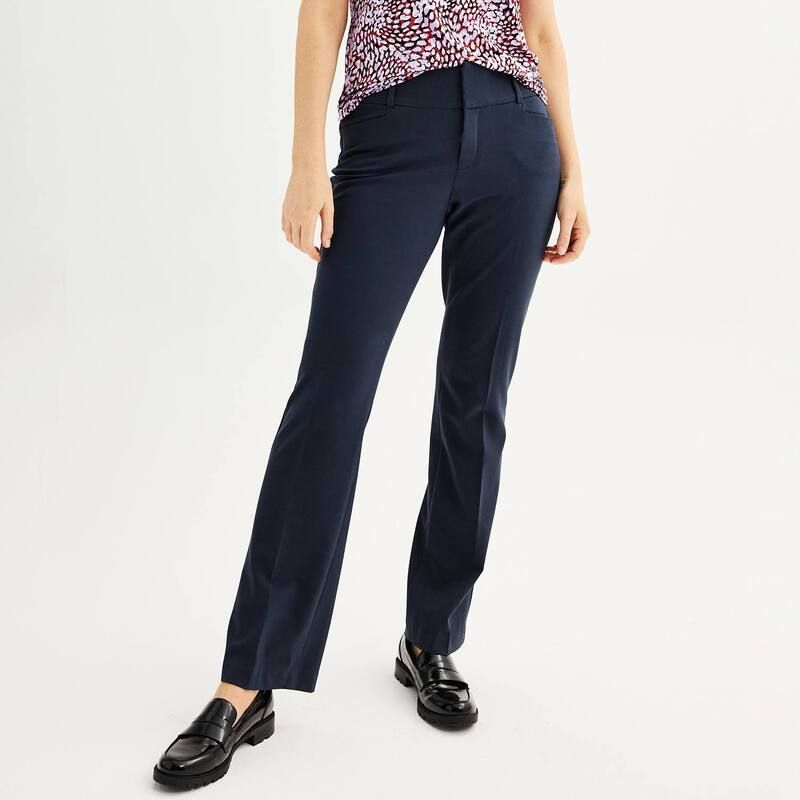 ナインウェスト レディース ボトムス カジュアルパンツ ブーツカット ブーツ Womens Nine West Magic Fit Bootcut Pantsky Captain