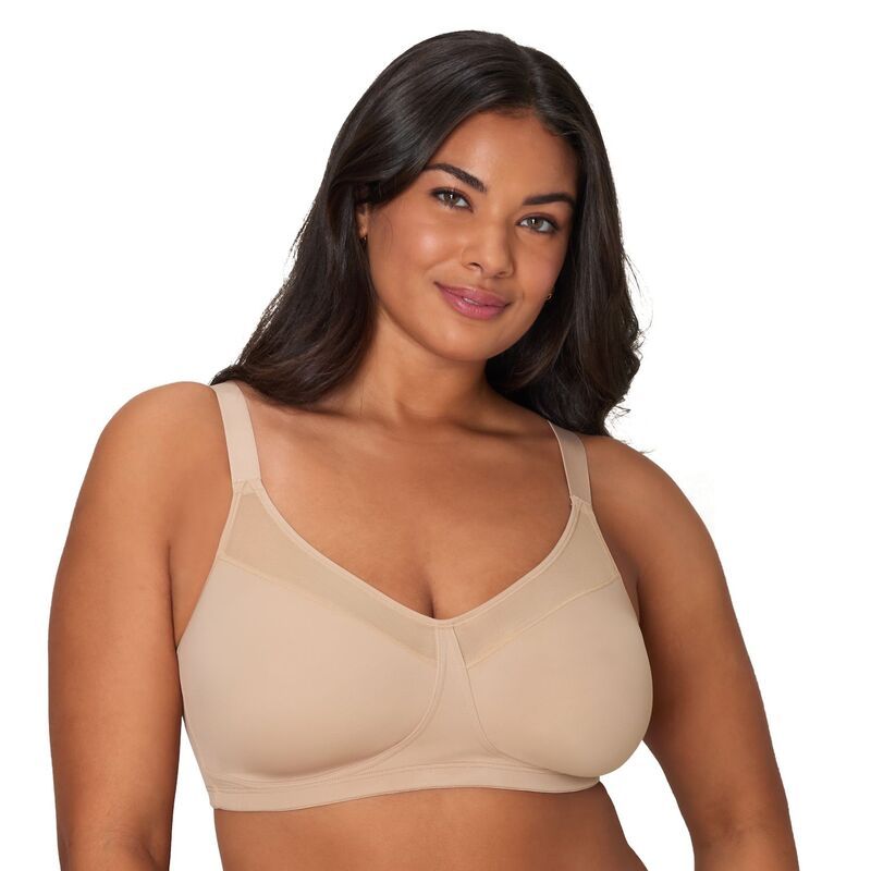 プレイテックス レディース アンダーウェア ブラジャー ミニ Playtex 18 Hour Smoothing Minimizer Wirefree Bra 4697 Nude