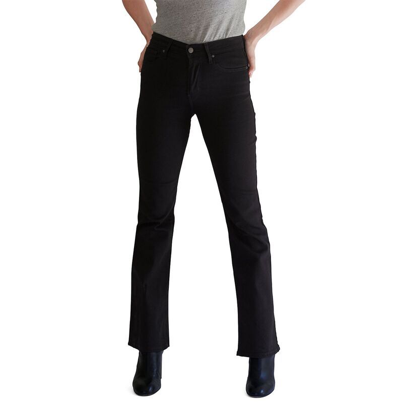 リーバイス レディース ボトムス デニムパンツ ブーツカット ブーツ ジーンズ Womens Levis 725 High Rise Bootcut Jeansoft Black ブラック
