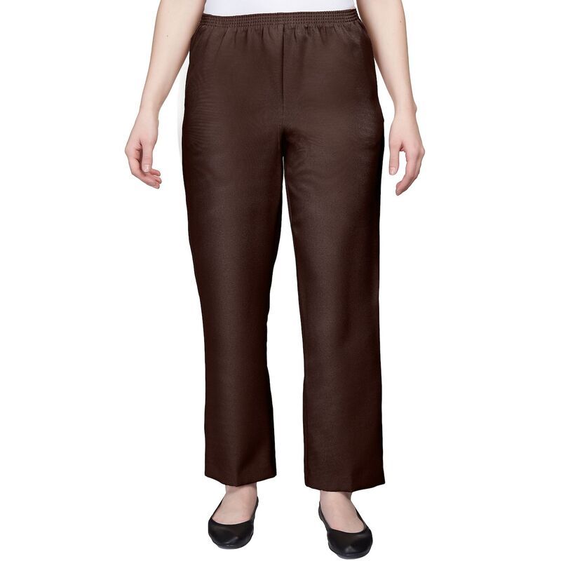 アルフレッド ダナー レディース ボトムス カジュアルパンツ Womens Alfredunner PullOn StraightLeg Pants Brown ブラウン