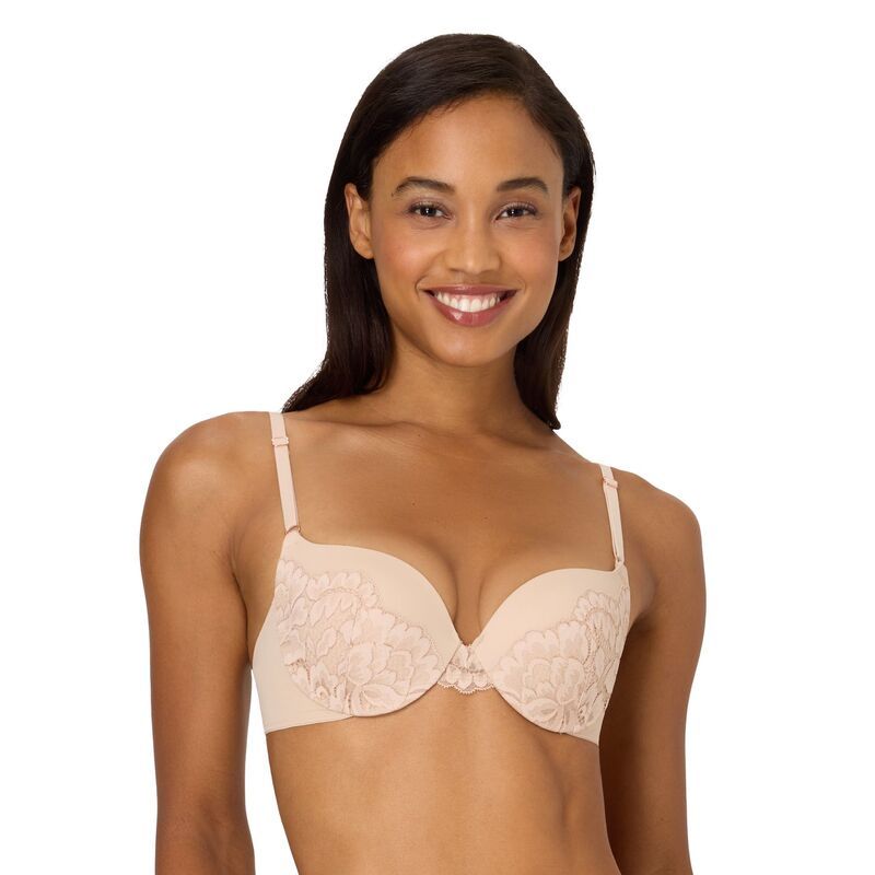 メイデンフォーム レディース アンダーウェア ブラジャー Maidenform Love the Lift Push Up In Underwire Bra DM9900 Almond Rose Gold ゴールド