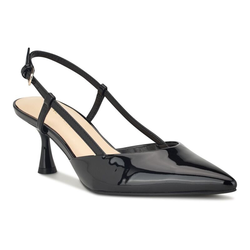 ナインウェスト レディース シューズ パンプス Nine West Rowen Womenslingback Dress Pumps Black 002 ブラック