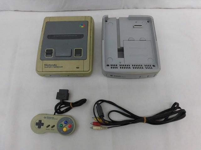 訳あり ゲーム スーパーファミコン 本体 SHVC-001 SHVC-029 サテラビュー 周辺機器付き